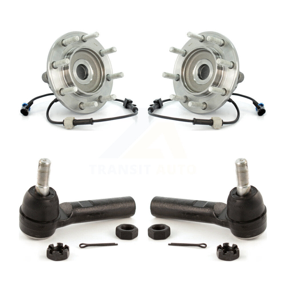 Kit d'extrémité de biellette de roulement de roue avant, pour Chevrolet GMC Sierra 3500 Silverado RWD