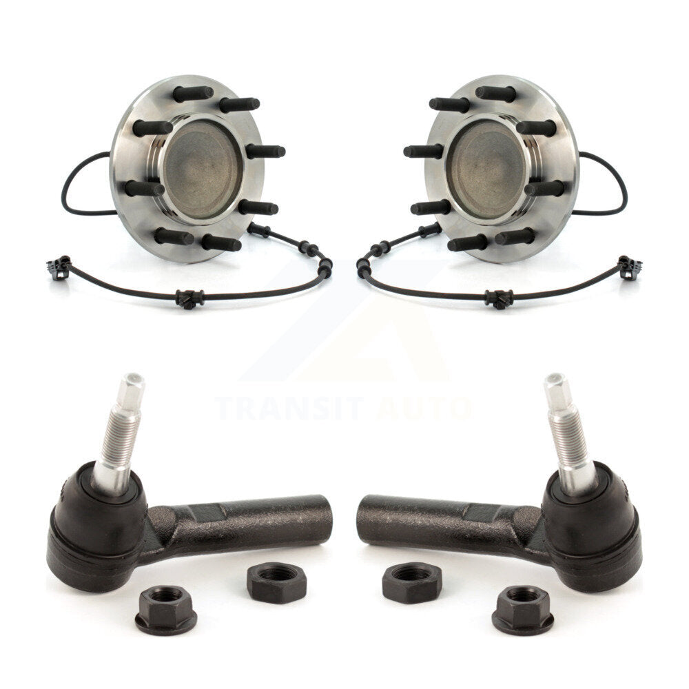 Kit de roulement de roue avant et d'extrémité de biellette de direction pour Dodge Ram 2003 2005 2500 3500 RWD