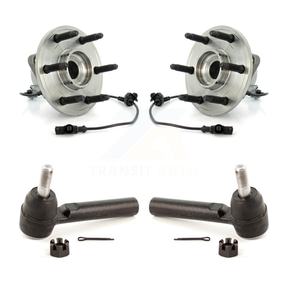Kit de roulement de roue avant et d'extrémité de biellette de direction, pour Chevrolet GMC Sierra 1500 Silverado X