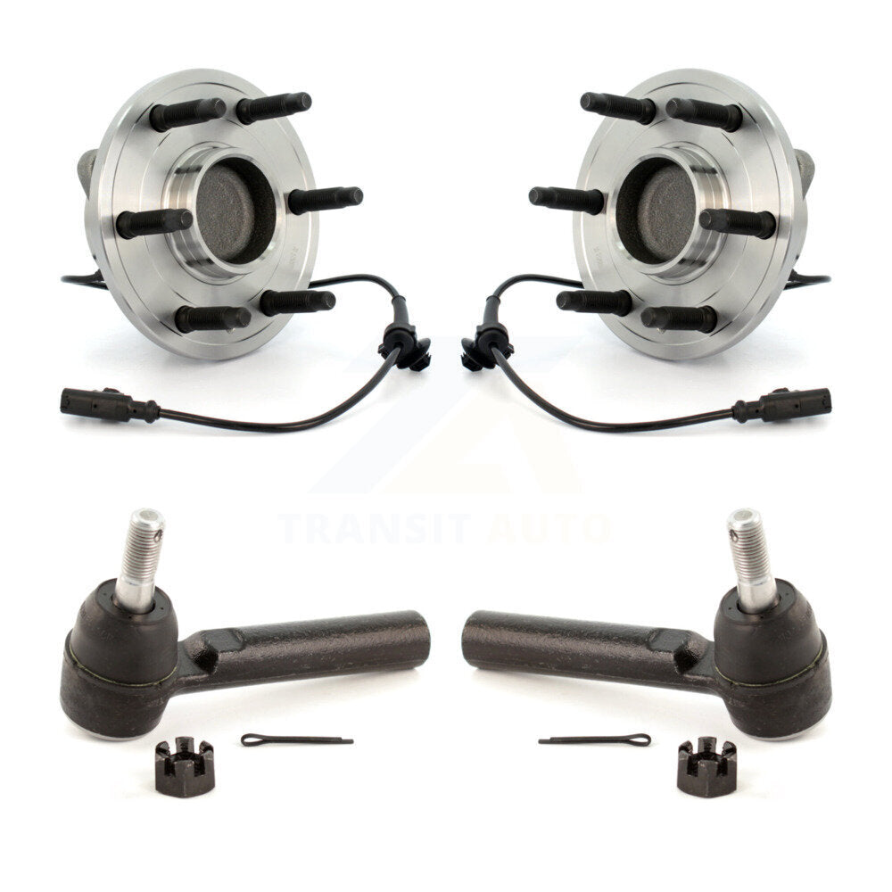 Kit de roulement de roue avant et d'extrémité de biellette de direction, pour Chevrolet GMC Sierra 1500 Silverado X