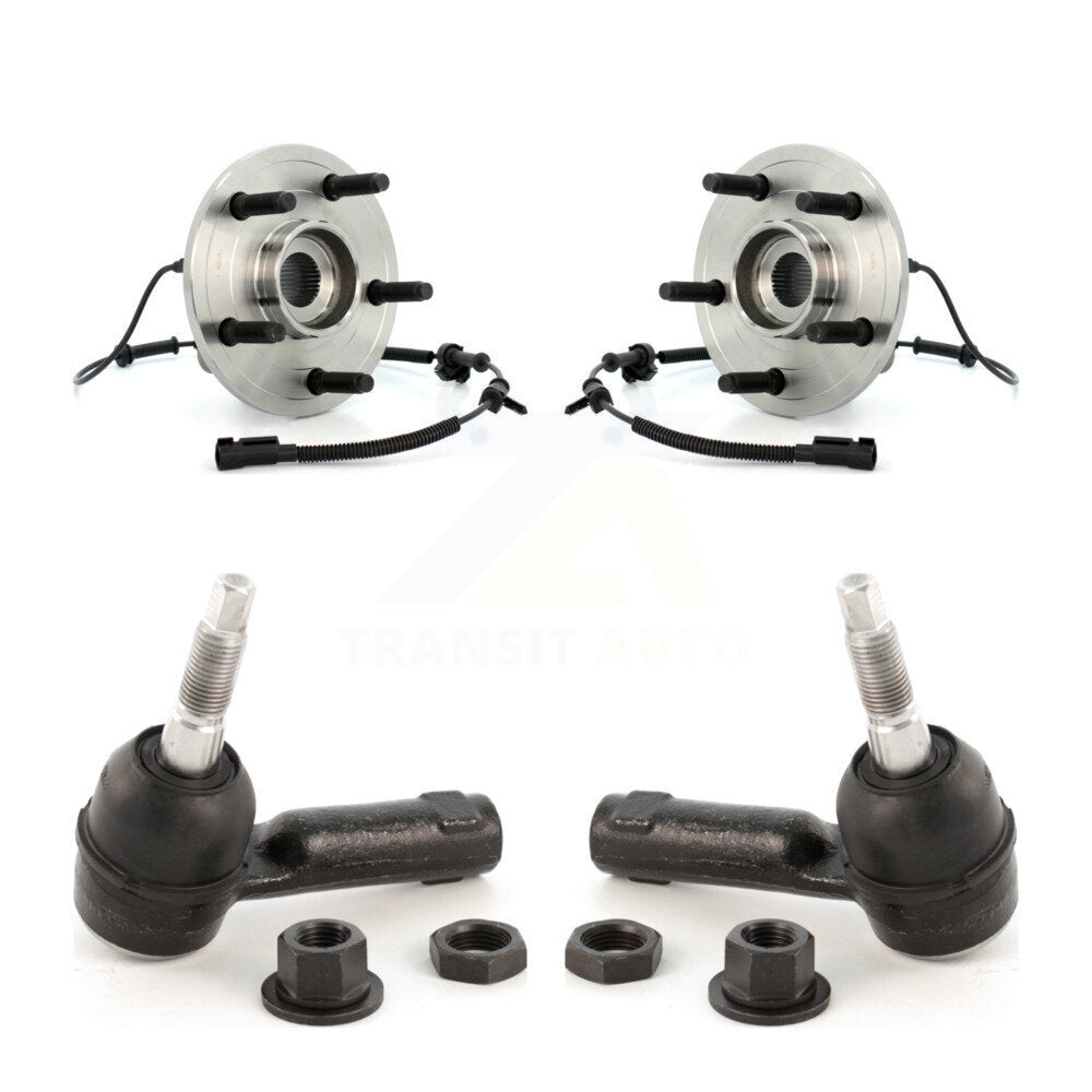 Kit de roulement de roue avant et d'extrémité de biellette de direction pour Dodge Ram 1500 K7T-100299