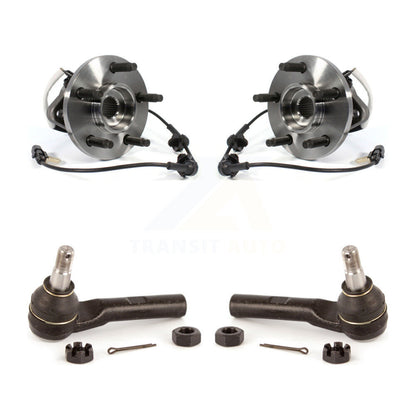 Kit de roulement de roue avant et d'extrémité de biellette de direction pour Mazda B4000 4WD Square Connecto 05-10