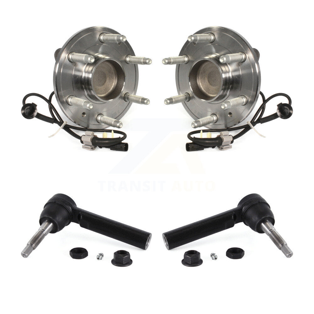 Kit de roulement de roue avant et d'extrémité de biellette de direction, pour GMC Chevrolet Sierra 1500 Silverado X