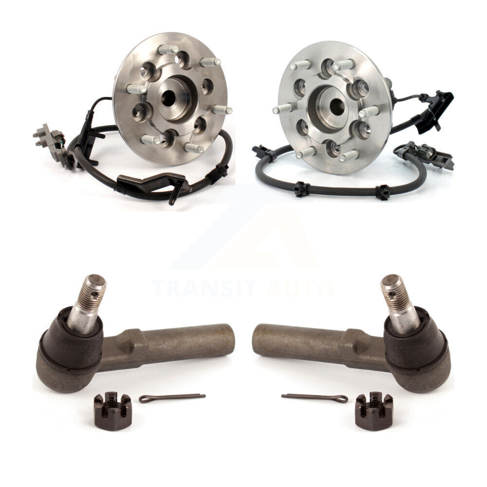 Kit de roulement de roue avant et d'extrémité de biellette de direction pour Chevrolet Colorado GMC Canyon RWD