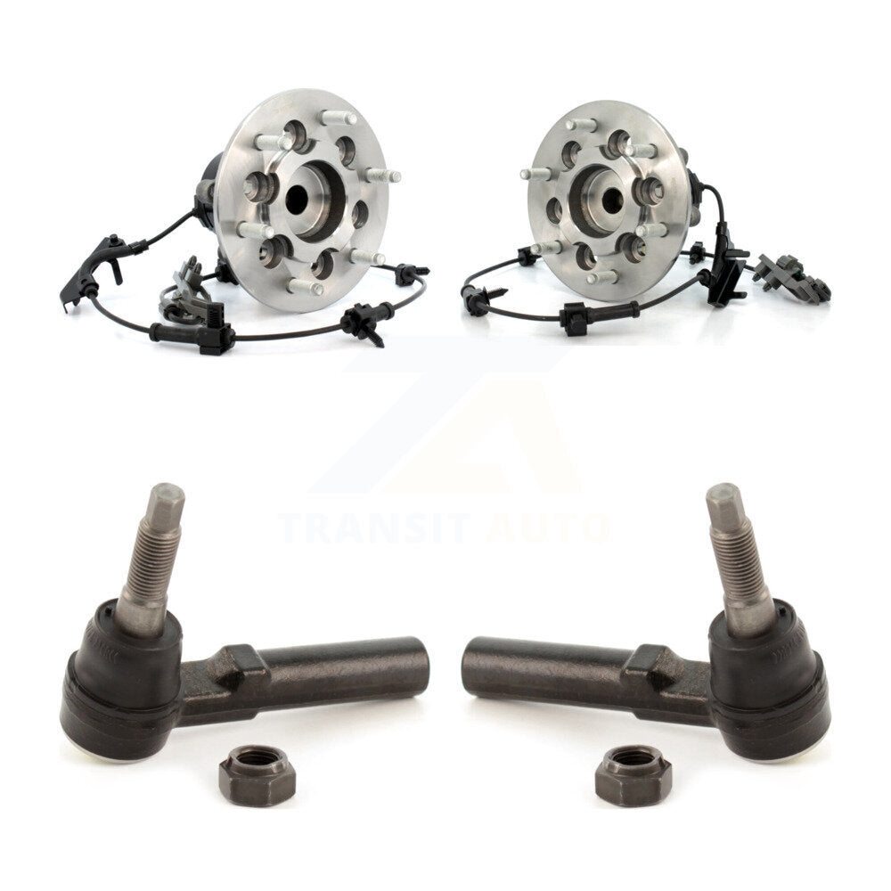 Kit de roulement de roue avant et d'extrémité de biellette de direction pour Chevrolet Colorado GMC Canyon RW 2008