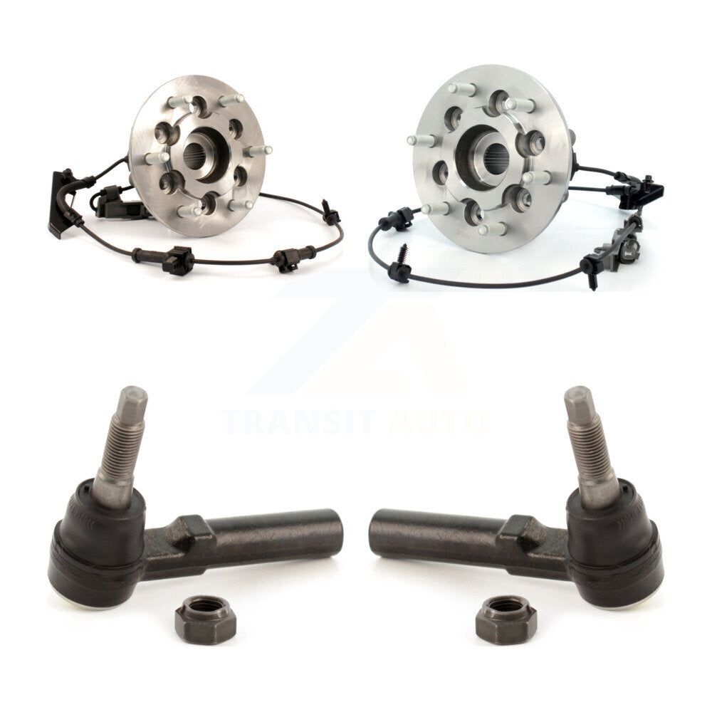 Kit de roulement de roue avant et d'extrémité de biellette de direction, pour Chevrolet Colorado GMC Canyon Isuzu