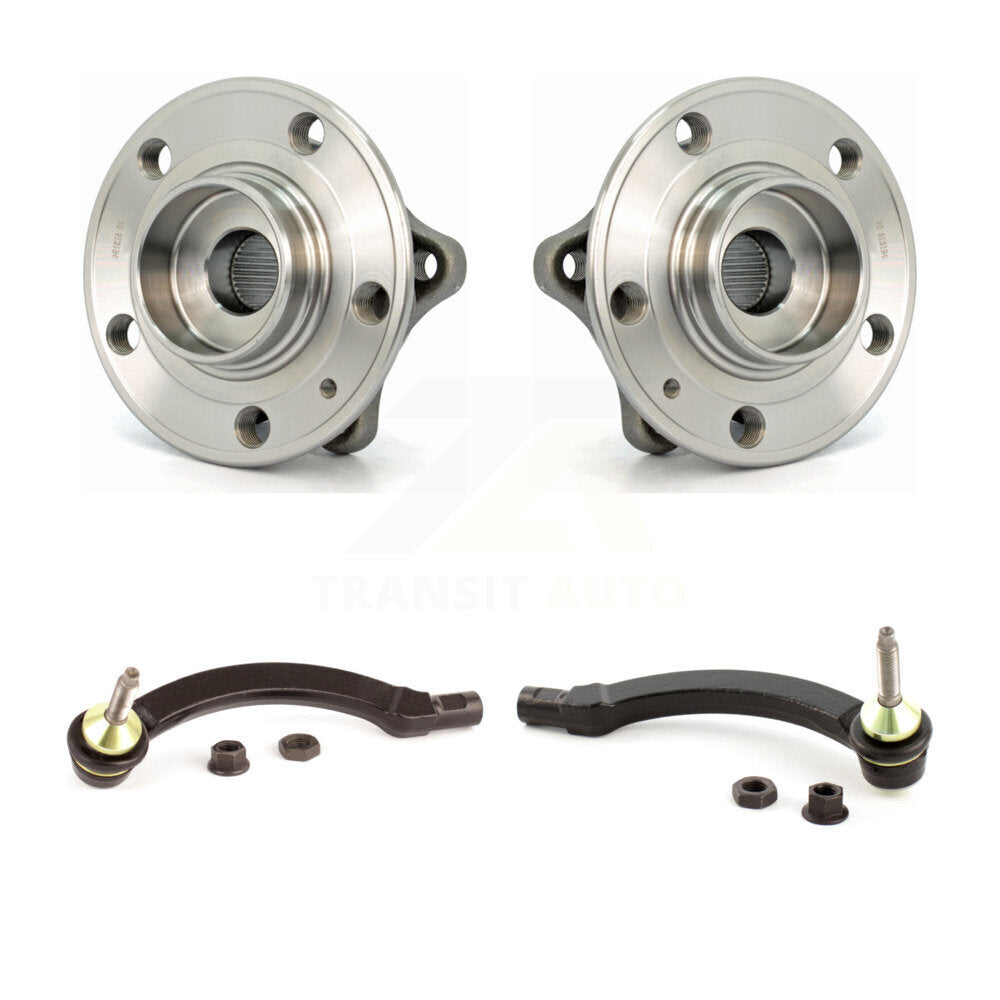 Kit de roulement de roue avant et d'extrémité de biellette de direction pour Volvo S60 V70 S80 K7T-100347