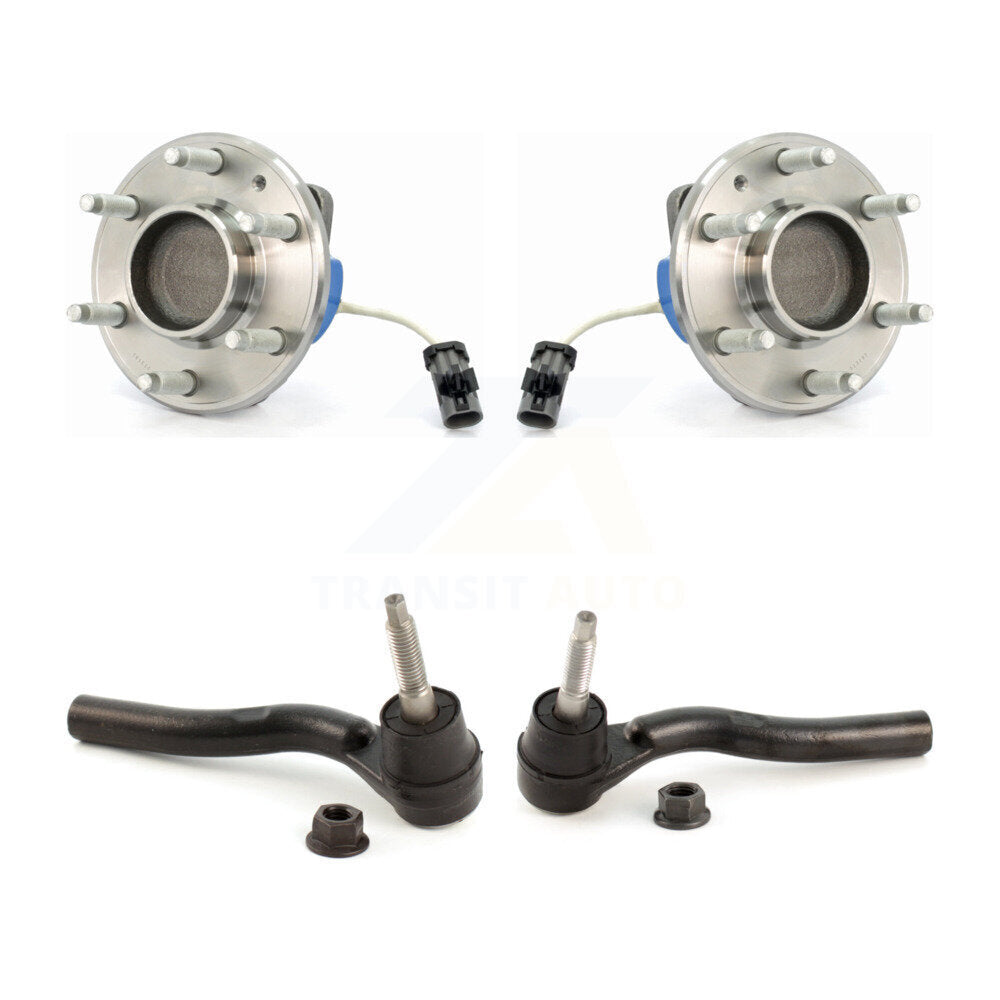 Kit de roulement de roue avant et d'extrémité de biellette de direction pour Cadillac CTS V 2004-2007 K7T-100348