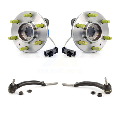 Kit de roulement de roue avant et d'extrémité de biellette de direction pour Cadillac SRX AWD 2004-2009