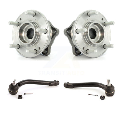 Kit de roulement de roue avant et d'extrémité de biellette de direction, pour Hyundai Santa Fe Kia Sorento Veracruz