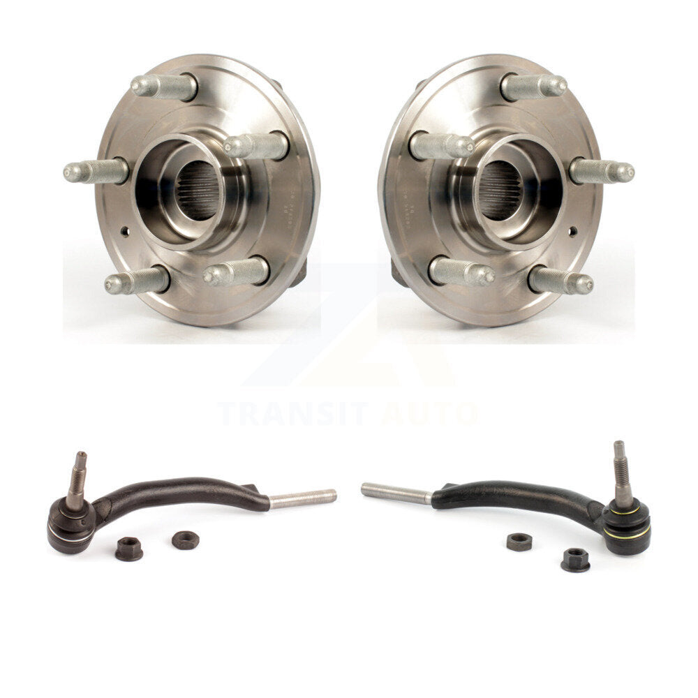 Kit de roulement de roue avant et d'extrémité de biellette de direction pour Cadillac CTS K7T-100377