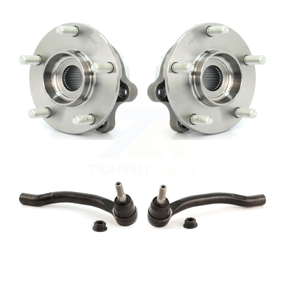 Kit de roulement de roue avant et d'extrémité de biellette de direction pour Nissan Altima K7T-100380