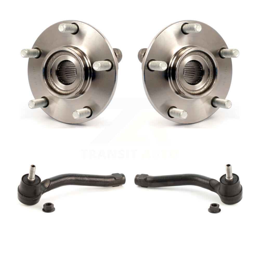 Kit de roulement de roue avant et d'extrémité de biellette de direction pour Nissan Rogue Select K7T-100387
