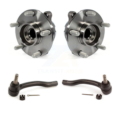 Kit de roulement de roue avant et d'extrémité de biellette de direction, pour INFINITI Q50 G37 QX50 EX35 Nissan 370