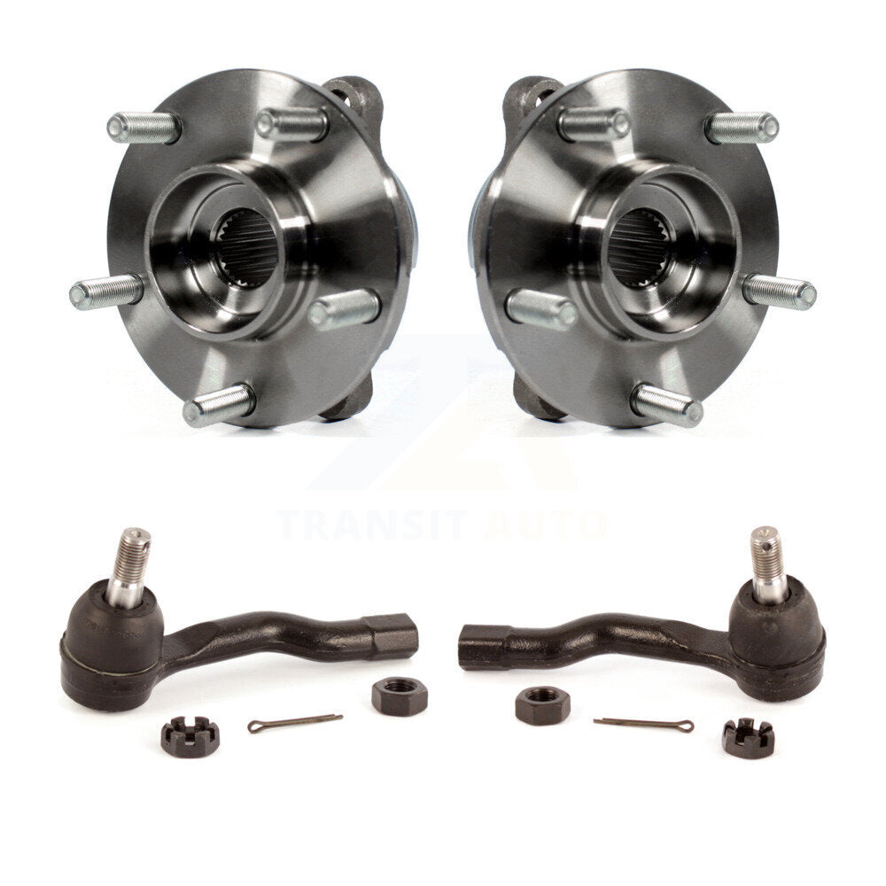 Kit de roulement de roue avant et d'extrémité de biellette de direction pour INFINITI FX35 FX45 2003-2008