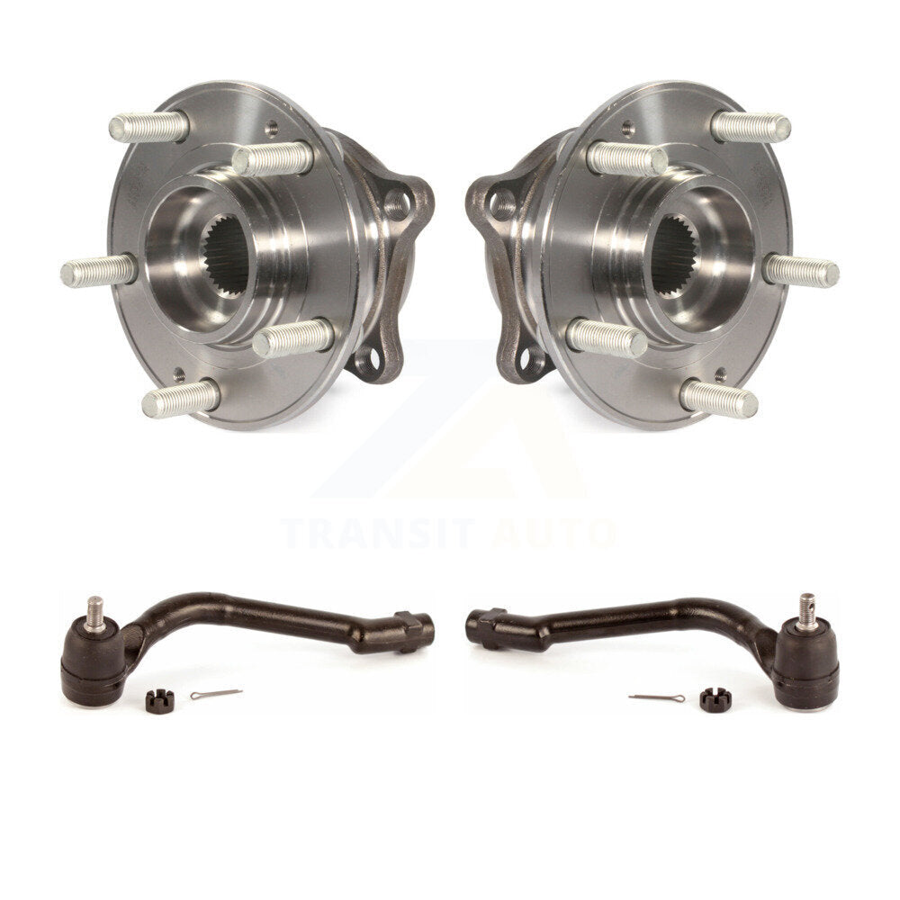 Kit de roulement de roue avant et d'extrémité de biellette de direction, pour Hyundai Tucson Sonata Kia Cadenza