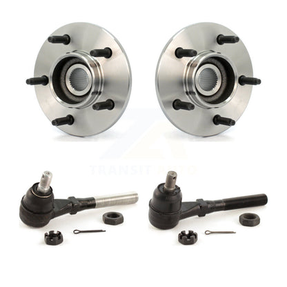 Kit de roulement de roue avant et d'extrémité de biellette de direction pour Ford F-150 4WD avec ABS à 2 roues