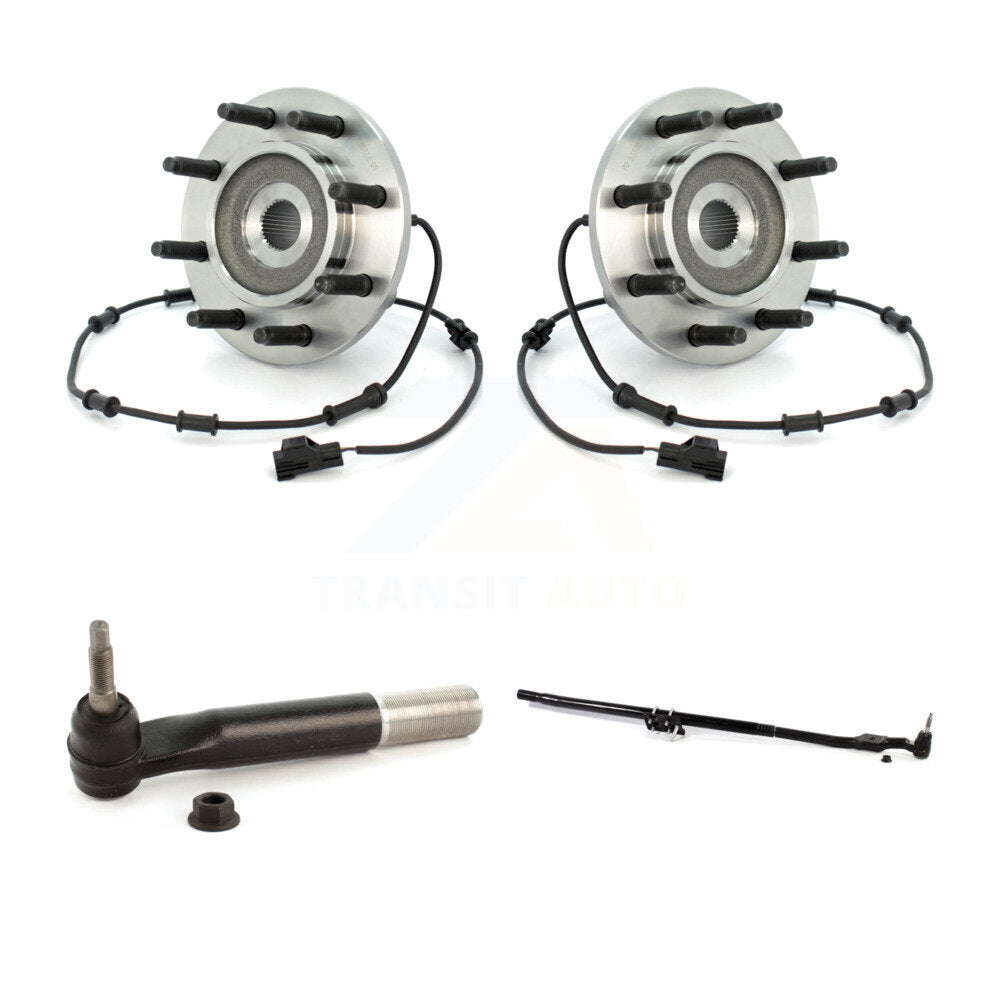 Kit de roulement de roue avant et d'extrémité de biellette de direction pour Dodge Ram 2003 2005 2500 3500 4WD