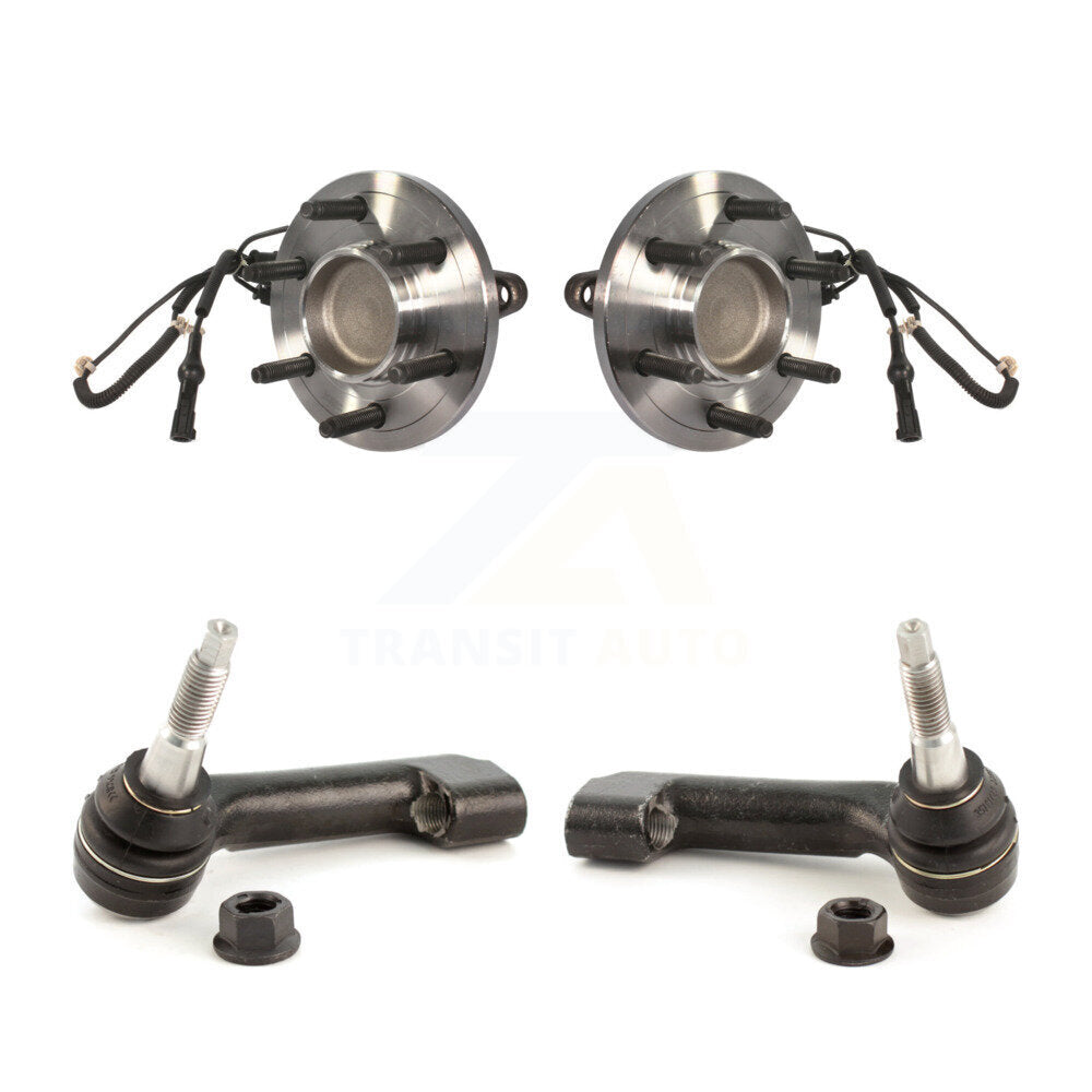 Kit de roulement de roue avant et d'extrémité de biellette de direction, pour Ford Expedition Lincoln Navigator RWD