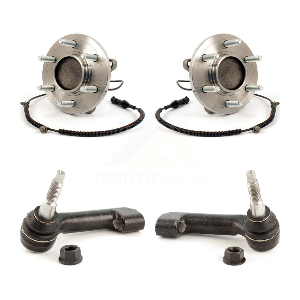 Kit de roulement de roue avant et d'extrémité de biellette de direction pour Ford F-150 K7T-100444