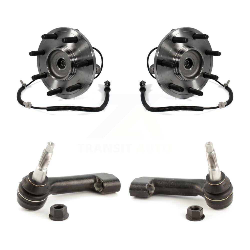 Kit de roulement de roue avant et d'extrémité de biellette de direction pour Ford F-150 K7T-100445