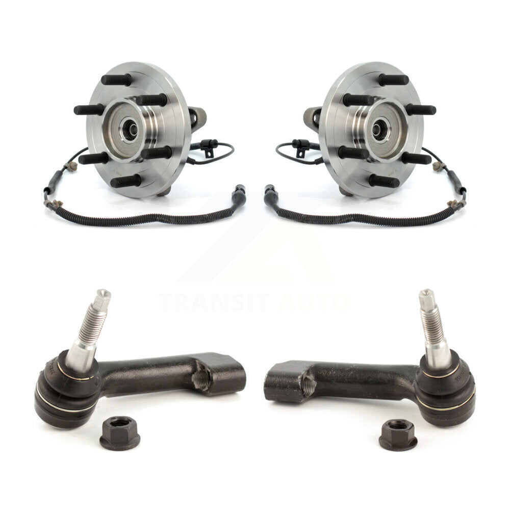 Kit de roulement de roue avant et d'extrémité de biellette de direction pour Ford F-150 K7T-100446