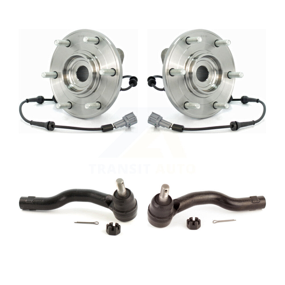 Kit de roulement de roue avant et d'extrémité de biellette de direction, pour Nissan TITAN Armada INFINITI QX56