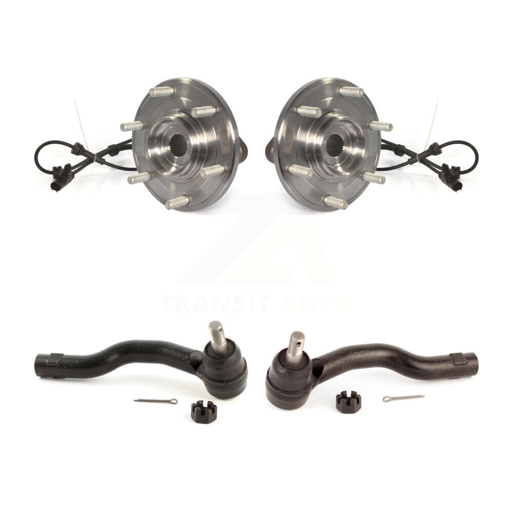 Kit de roulement de roue avant et d'extrémité de biellette de direction pour Nissan TITAN Armada K7T-100458