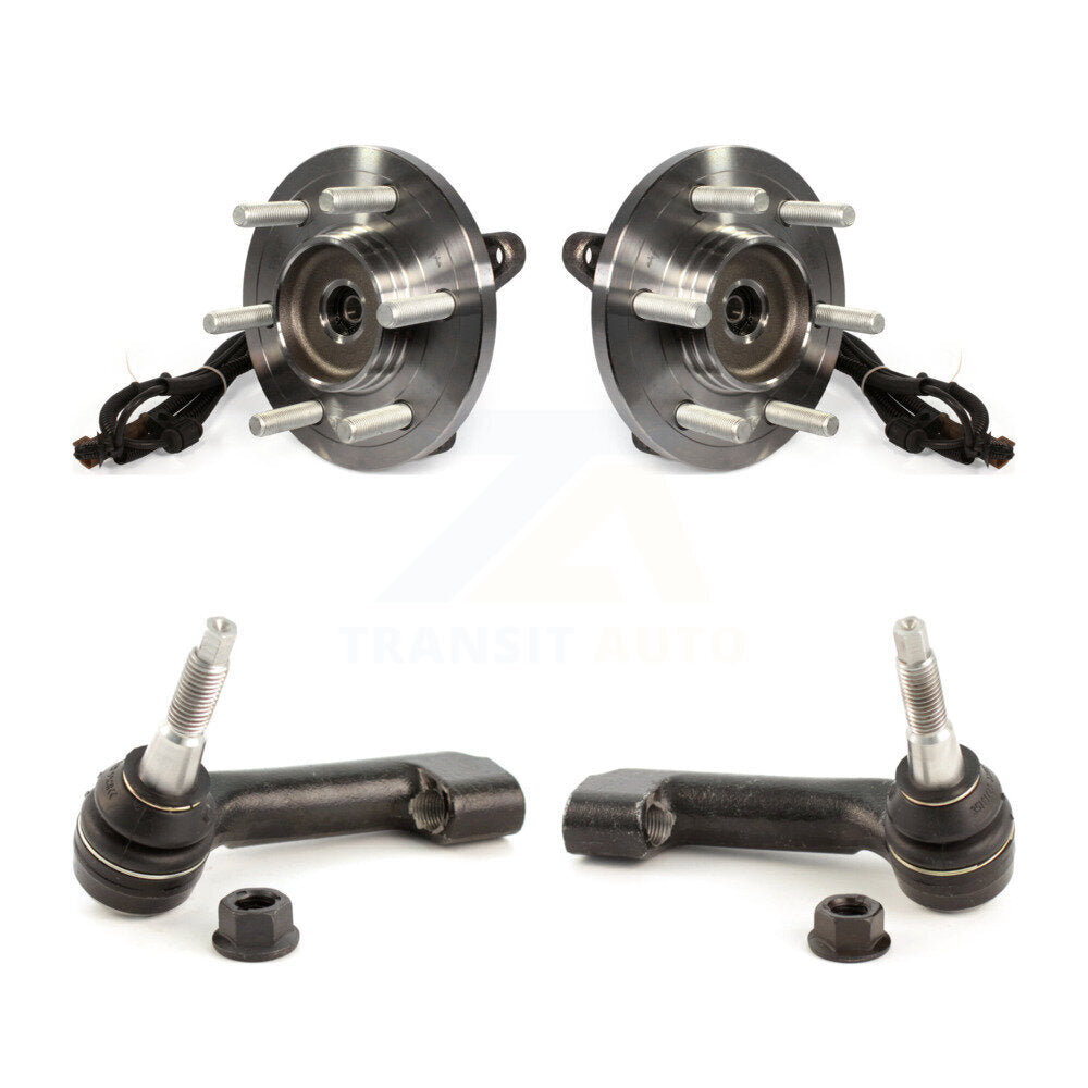 Kit de roulement de roue avant et d'extrémité de biellette de direction pour Ford F-150 K7T-100460