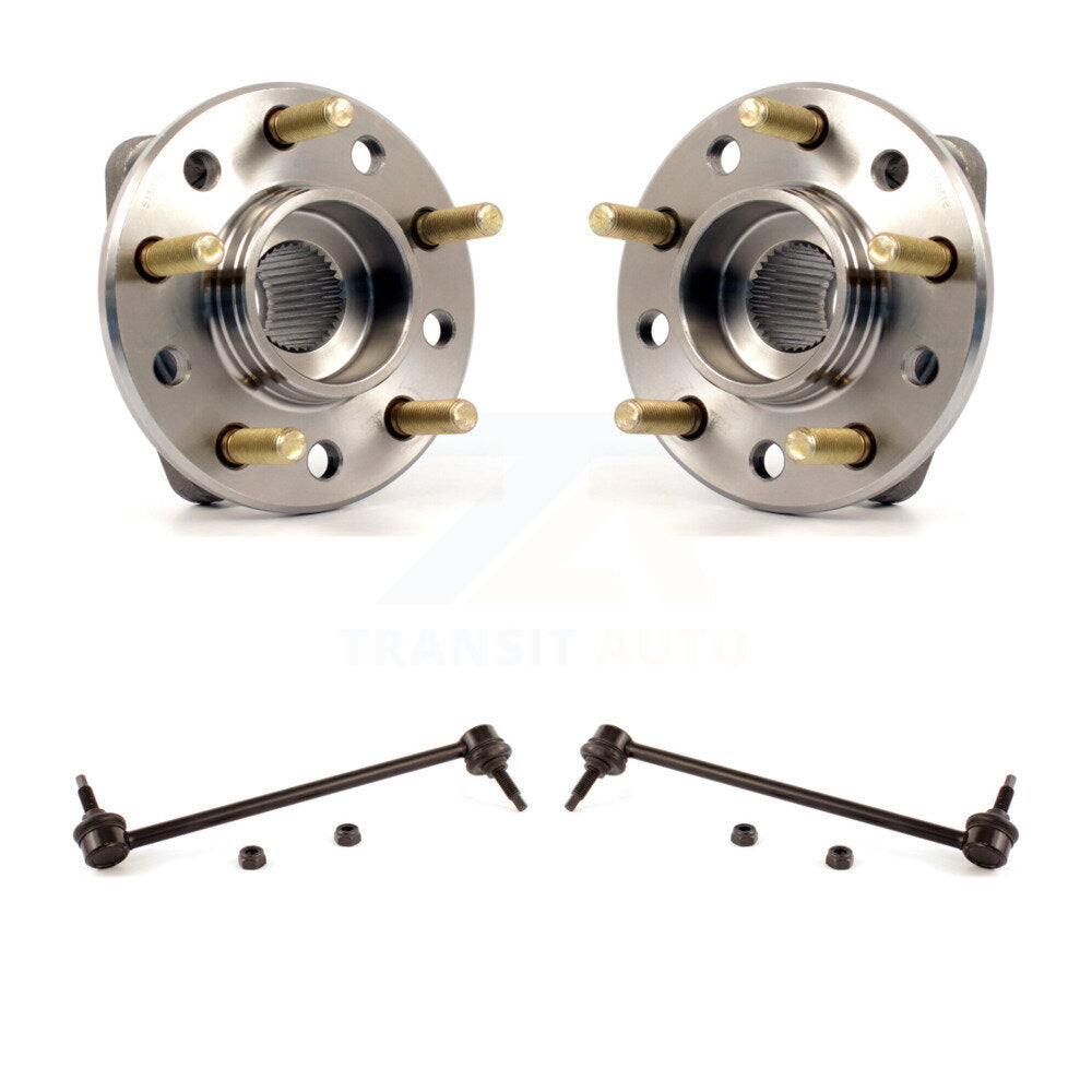 Ensemble de roulement de moyeu avant et Kit de liaison pour Chrysler Intrepid Dodge 300M Concorde