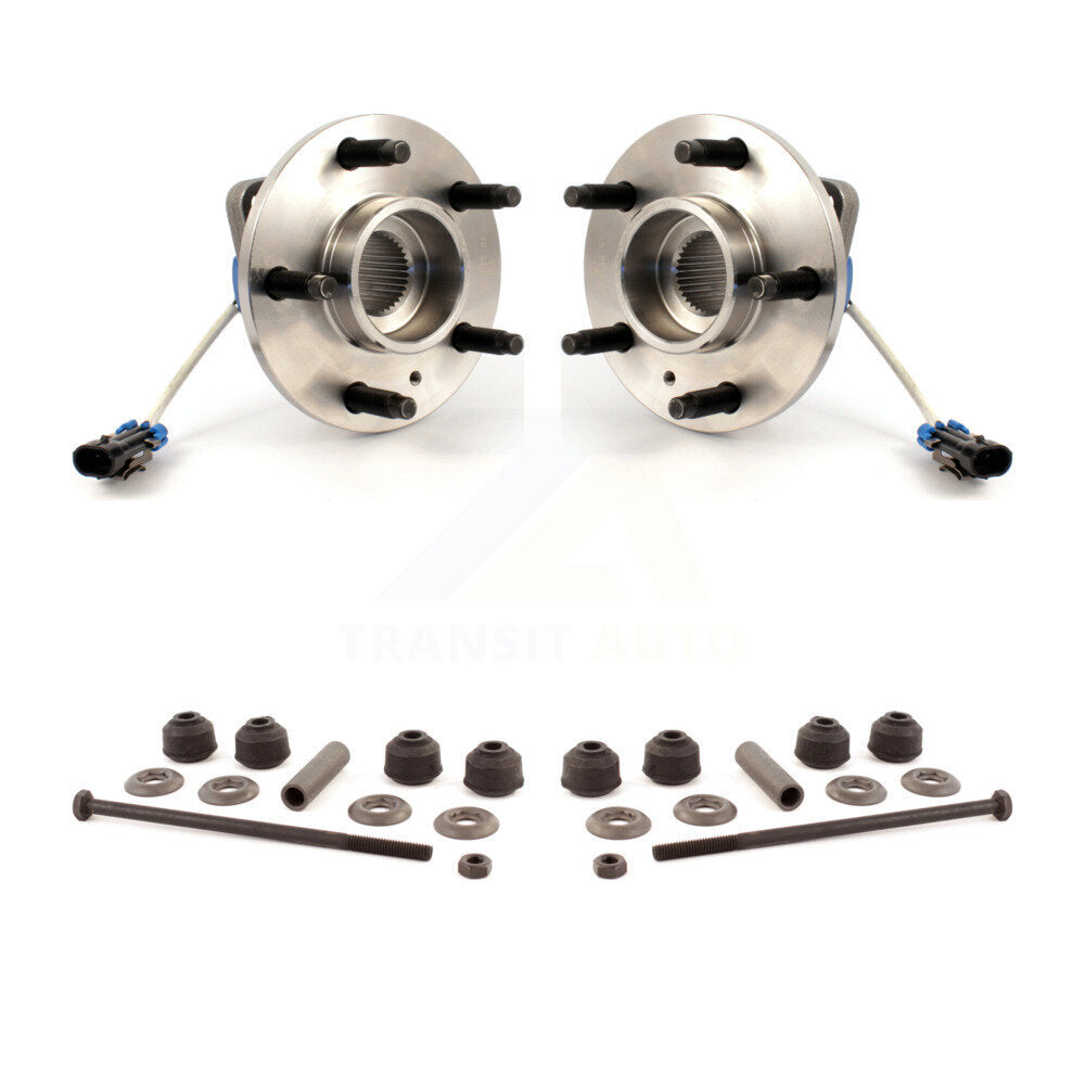 Ensemble de roulement de moyeu avant et Kit de liaison pour Buick Lucerne LeSabre Cadillac DeVill