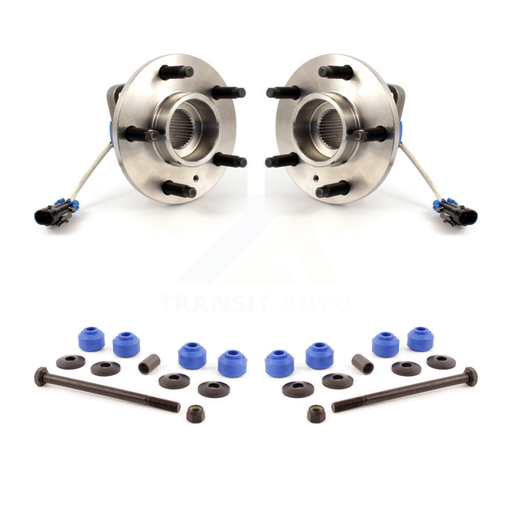 Ensemble de roulement de moyeu avant et Kit de liaison pour Chevrolet Impala Buick Pontiac Gran