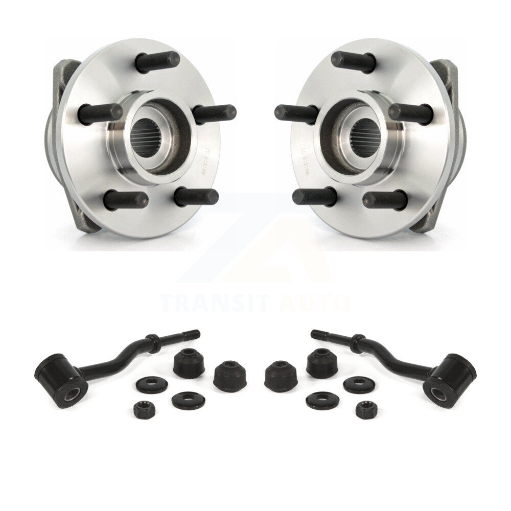 Ensemble de roulement de moyeu avant et kit de liaison pour Jeep Cherokee K7T-100499