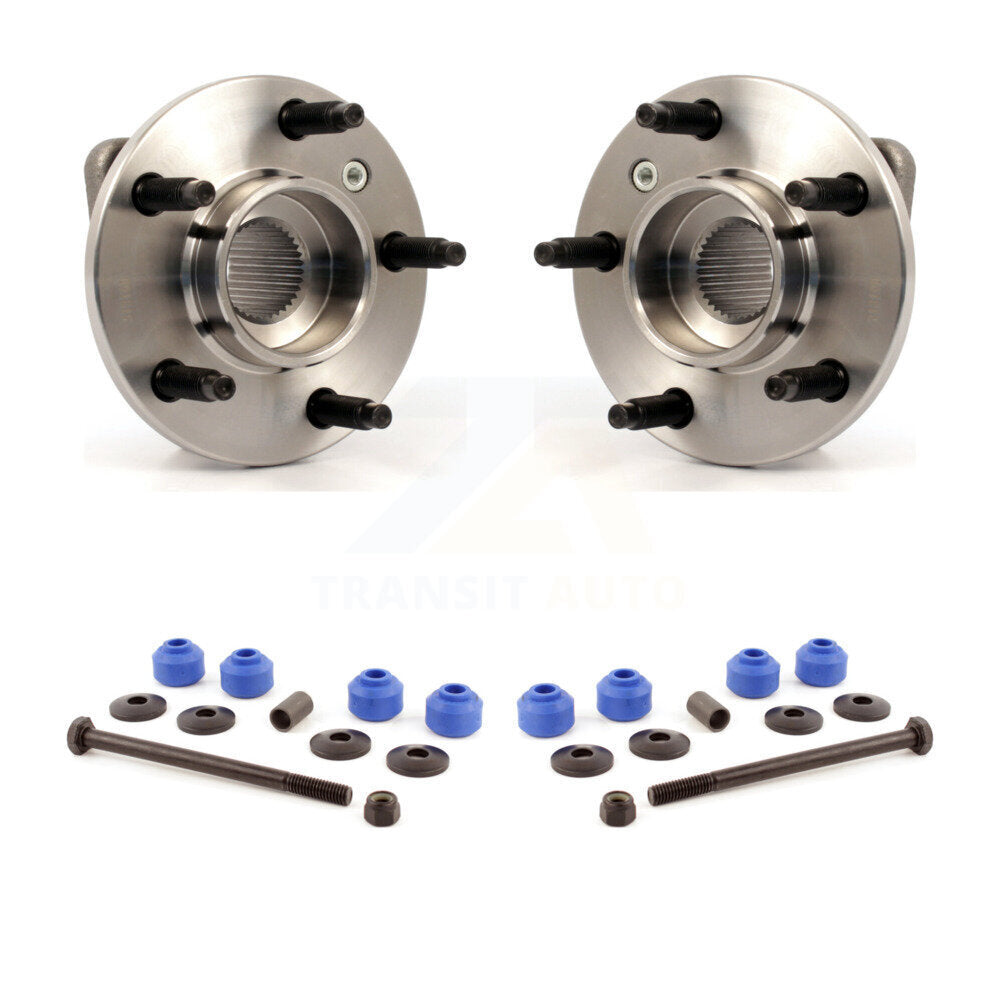 Ensemble de roulement de moyeu avant et Kit de liaison pour Chevrolet Impala Pontiac Buick Gran