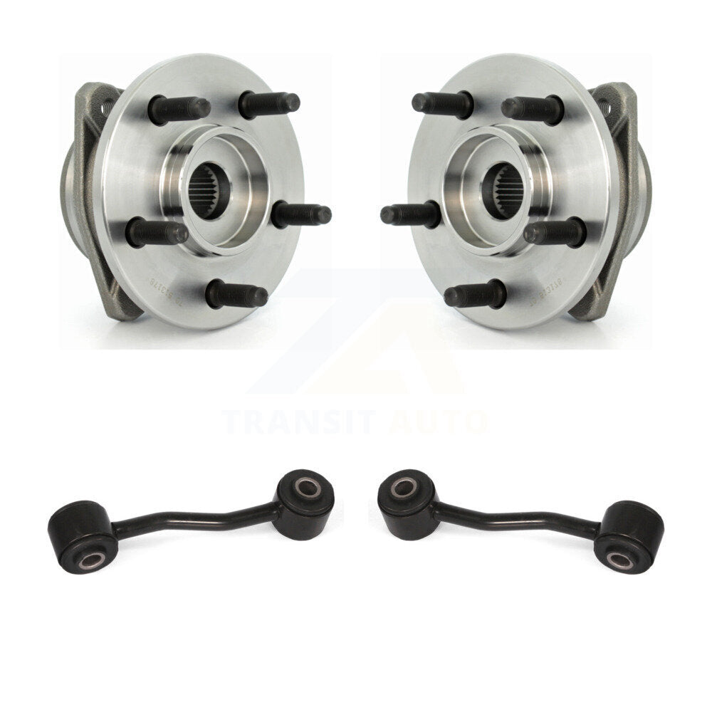 Ensemble de roulement de moyeu avant et kit de liaison pour Jeep Liberty 2002-2005 sans ABS
