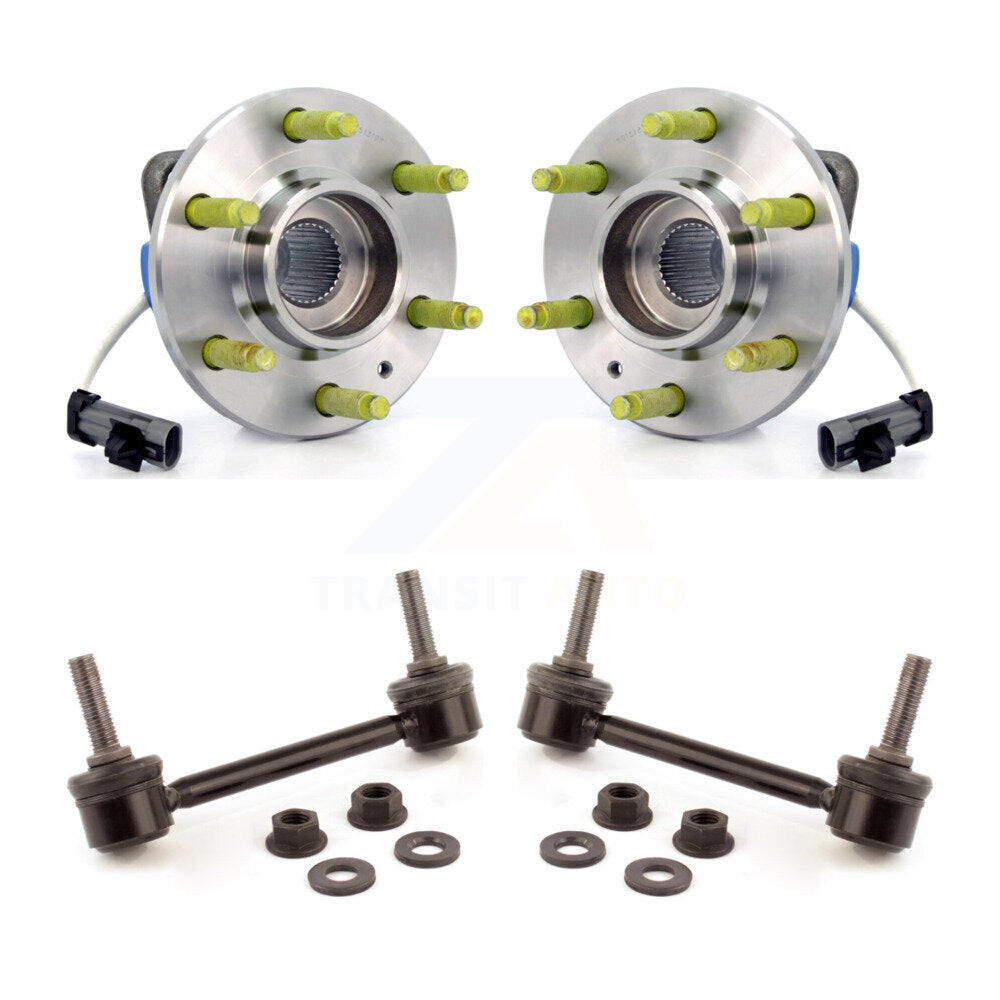 Ensemble de roulement de moyeu avant et kit de liaison pour Cadillac SRX AWD 2004-2009