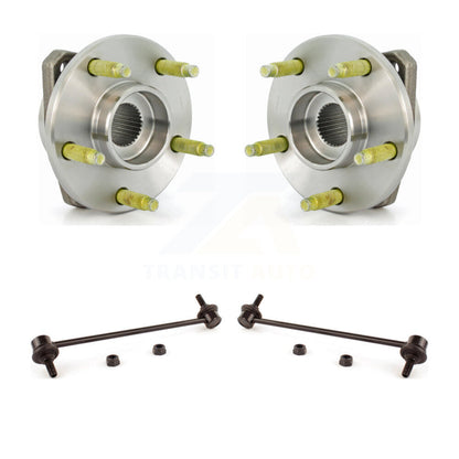 Ensemble de roulement de moyeu avant et Kit de liaison pour Chevrolet Malibu Pontiac G6 sans ABS