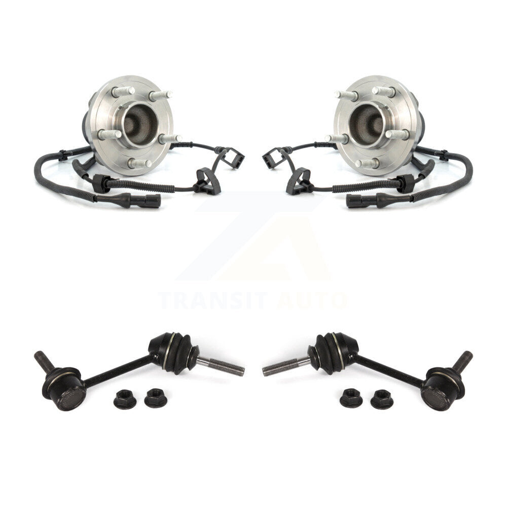 Ensemble de roulement de moyeu avant et Kit de liaison pour Ford Crown Victoria Lincoln Town Ca