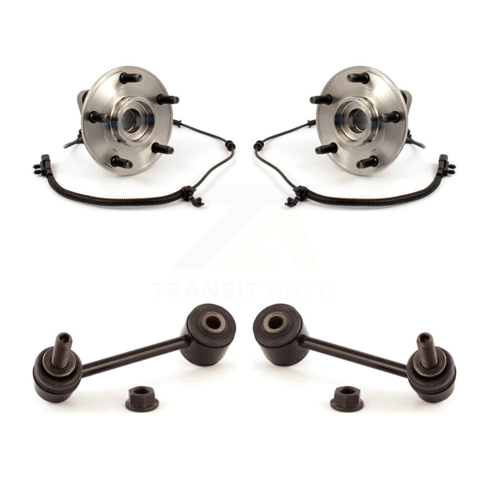 Ensemble de roulement de moyeu avant et kit de liaison pour Jeep Wrangler 2007-2010 K7T-100579