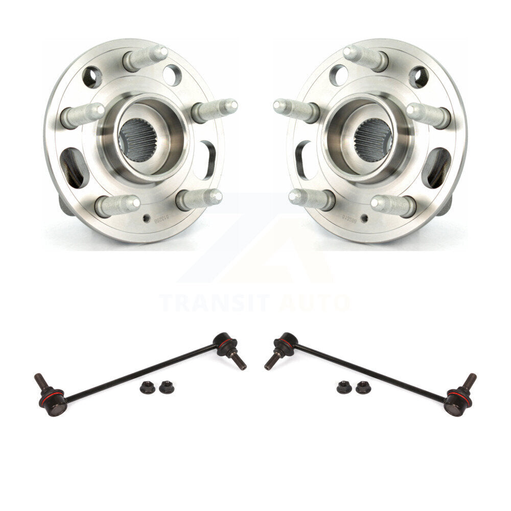 Ensemble de roulement de moyeu avant et Kit de liaison pour Buick LaCrosse Regal Saab 9-5