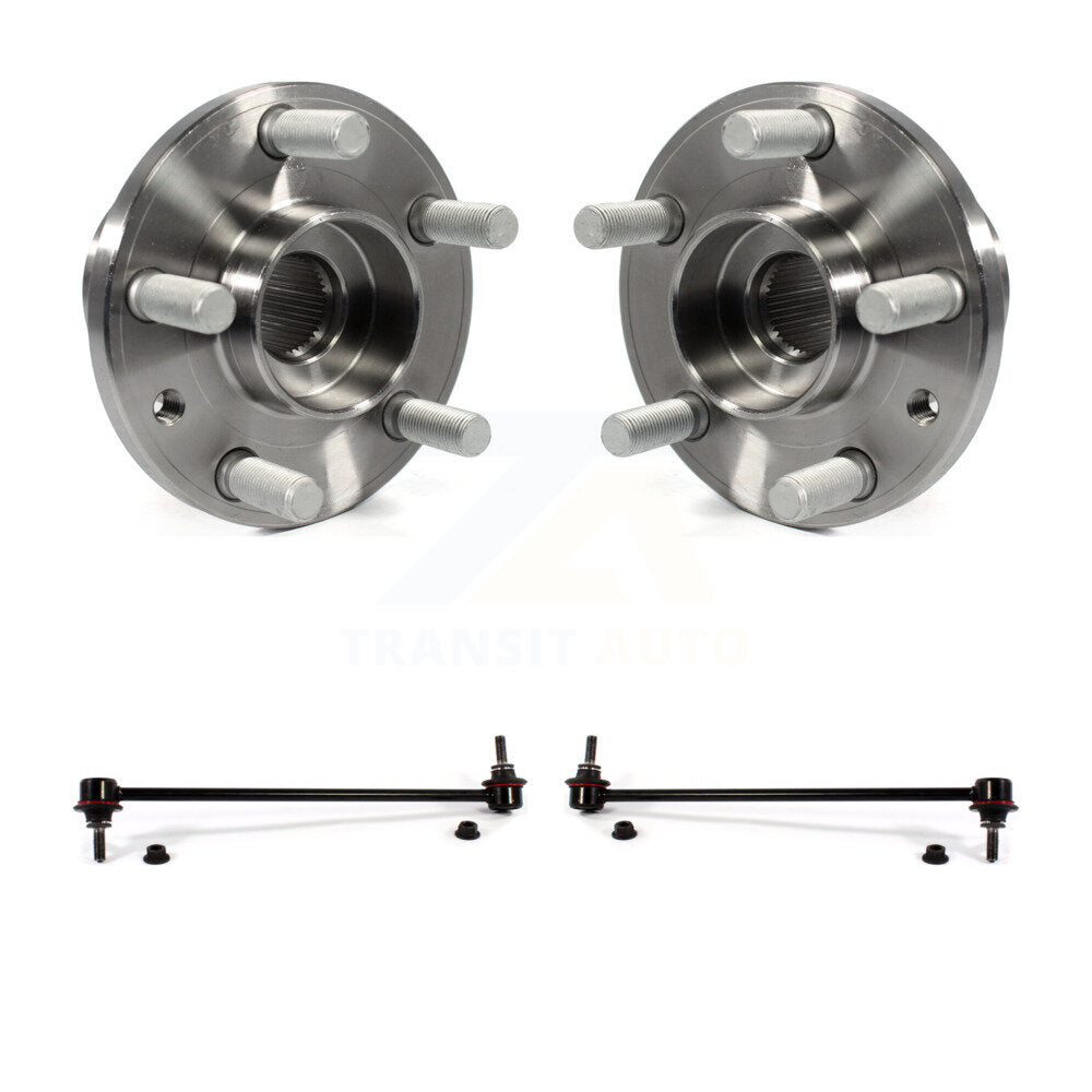 Ensemble de roulement de moyeu avant et Kit de liaison pour Land Rover LR2 2008 – 2015 K7T-100608
