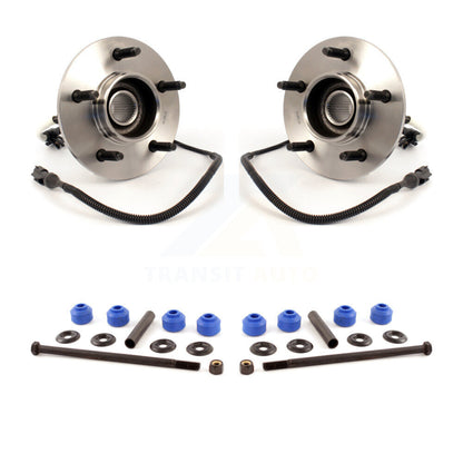 Ensemble de roulement de moyeu avant et Kit de liaison pour Ford F-150 4WD avec ABS à 4 roues