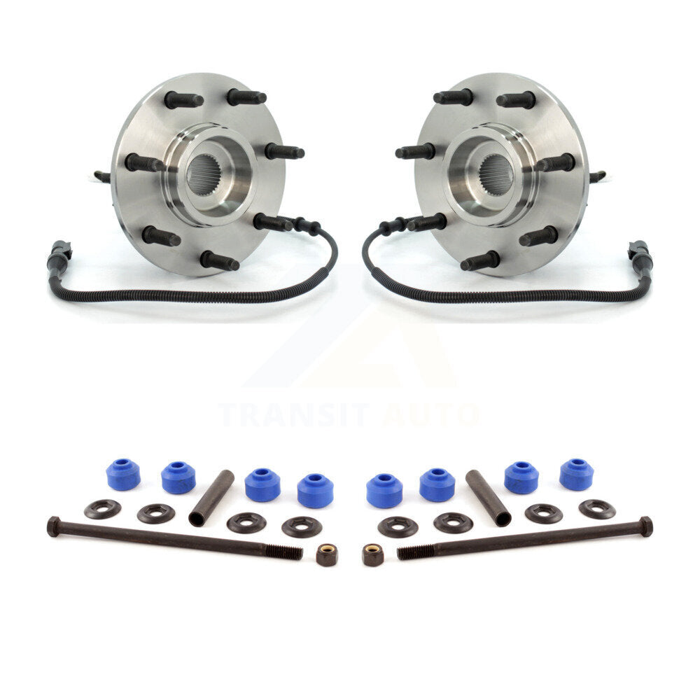 Ensemble de roulement de moyeu avant et Kit de liaison pour Ford F-150 Heritage F-250 K7T-10064