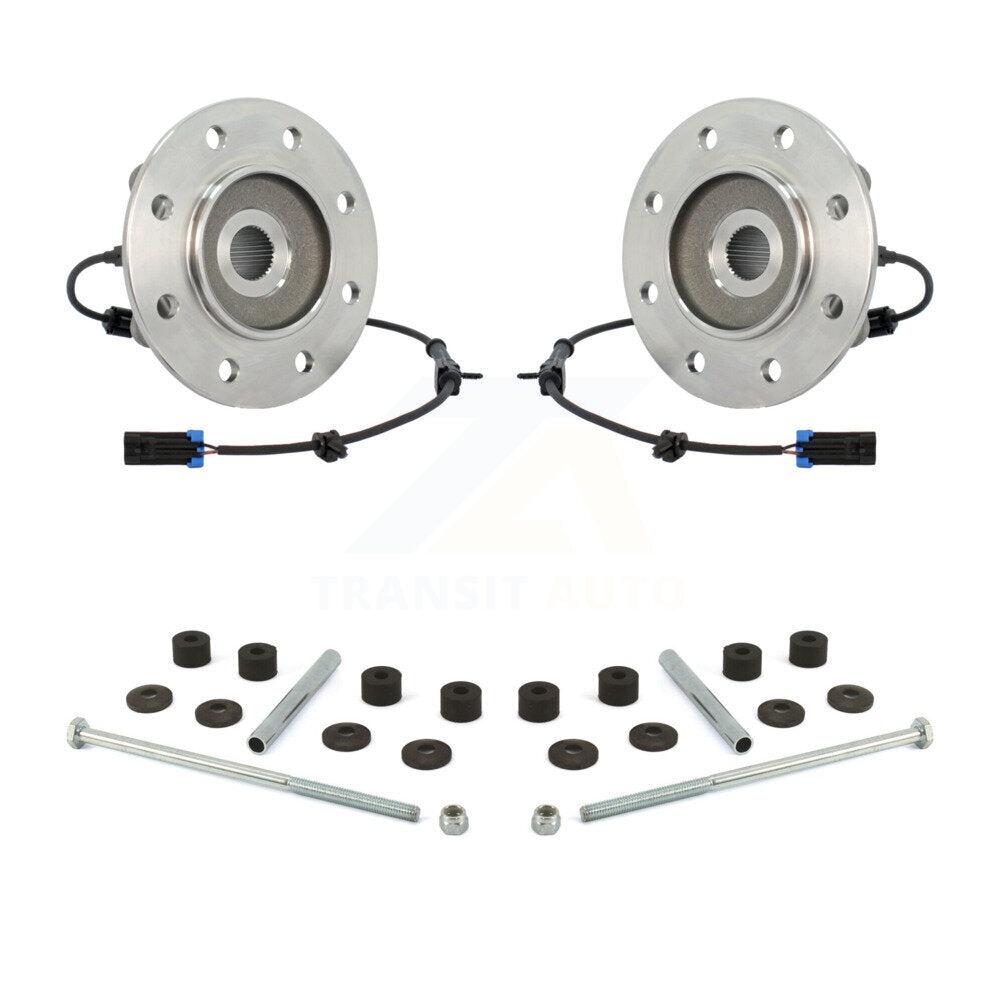 Kit d'assemblage et de liaison de roulement de moyeu avant, pour Chevrolet GMC K1500 K2500 K3500 Tahoe