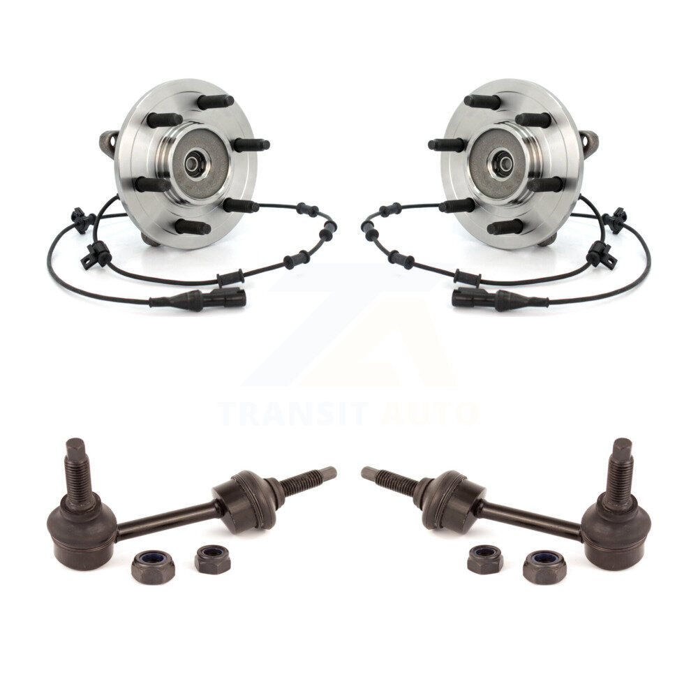 Ensemble de roulement de moyeu avant et Kit de liaison pour Ford Expedition Lincoln Navigator