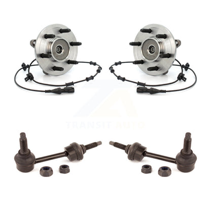 Ensemble de roulement de moyeu avant et Kit de liaison pour Ford Expedition Lincoln Navigator
