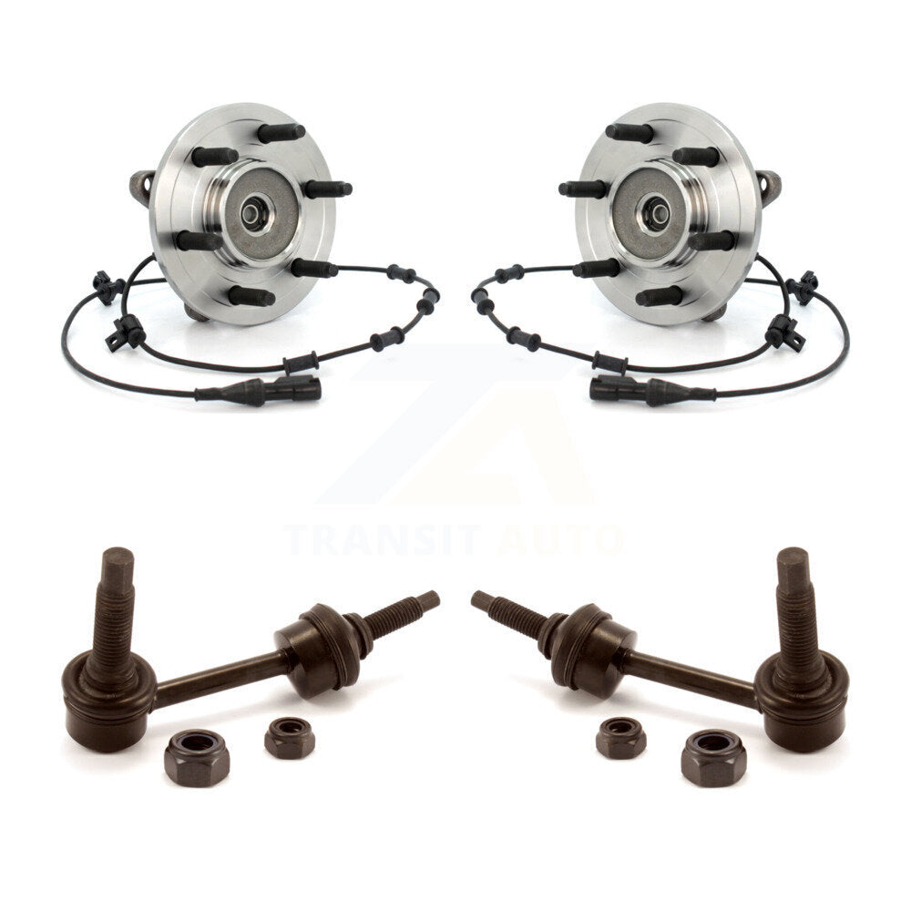 Ensemble de roulement de moyeu avant et Kit de liaison pour Ford Expedition Lincoln Navigator
