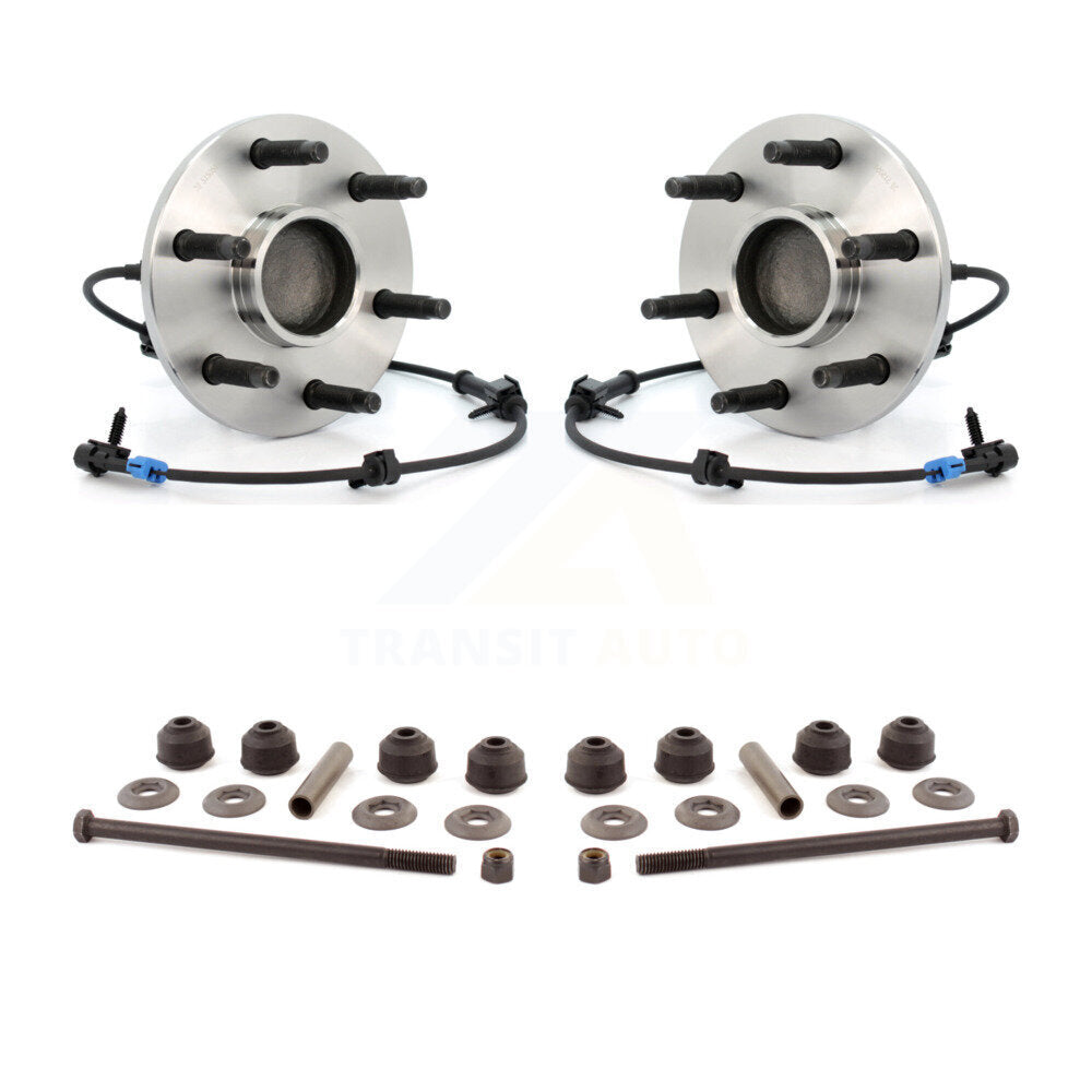 Ensemble de roulement de moyeu avant et kit de liaison pour Chevrolet Tahoe RWD 2000 avec 5,7 L