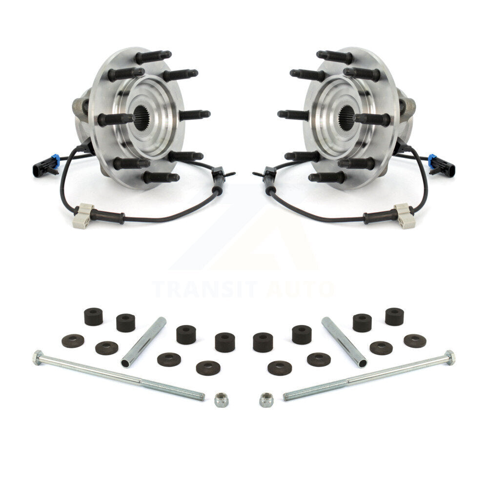 Kit de liaison d'assemblage de roulement de moyeu avant, pour Chevrolet GMC Silverado 1500 Sierra 250