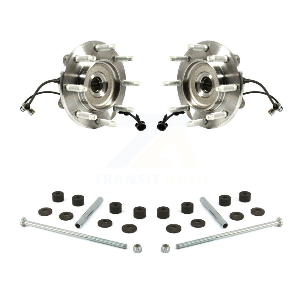 Ensemble de roulement de moyeu avant et Kit de liaison pour GMC Chevrolet Sierra 2500 HD Silverad
